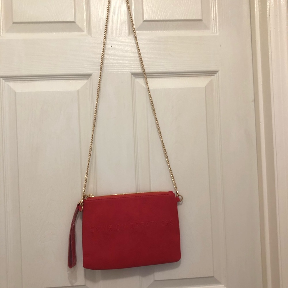 Crossbody red Purse